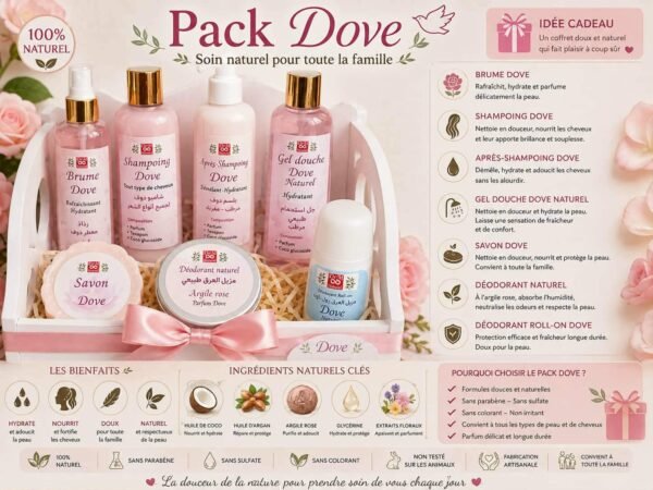PACK DOVE IDÉE CADEAU