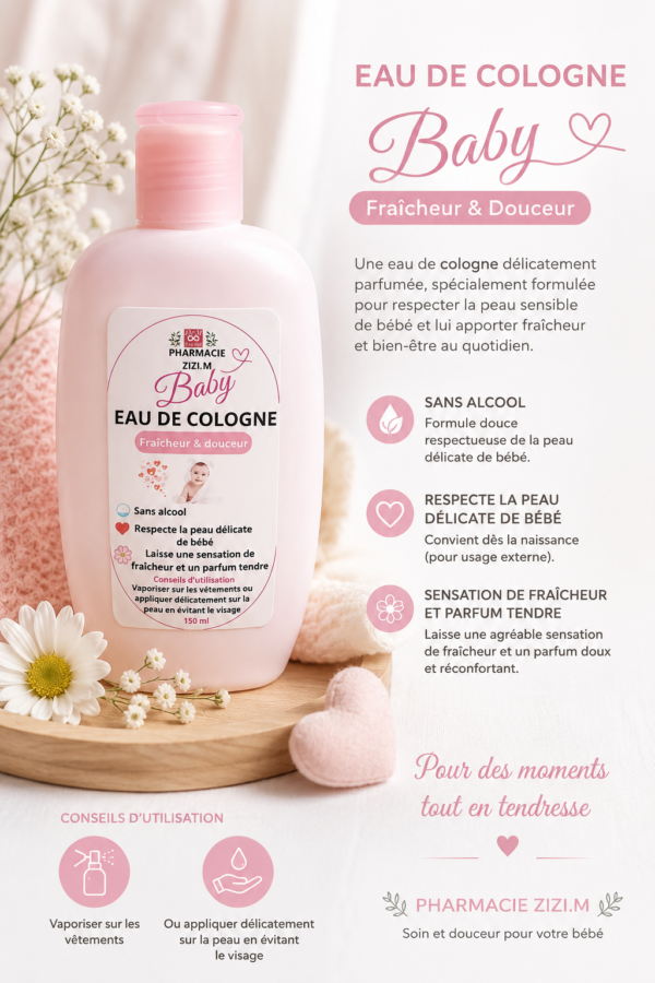 EAU DE COLOGNE BABY
